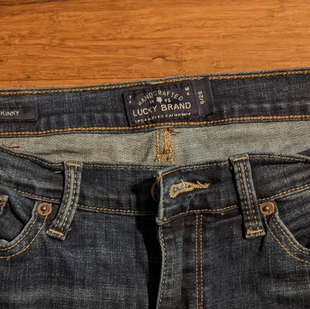Lucky brand charlie skinny jeans